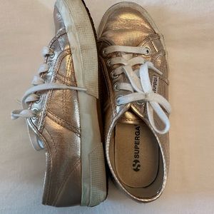 Superga gold sneakers